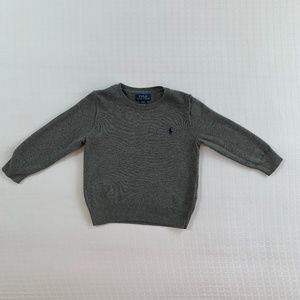 Ralph Lauren Grey Crewneck Sweater 3T